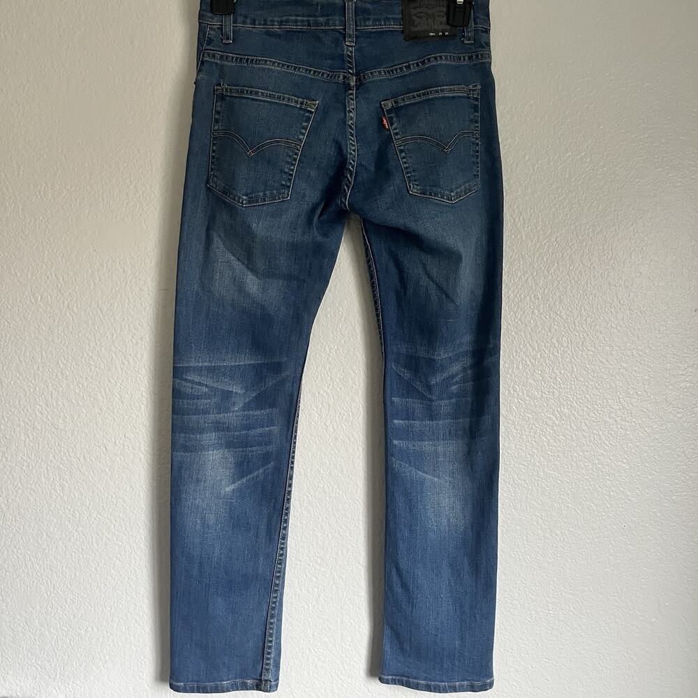 Levi’s 511 Slim Performance Boys 29/29 18 Reg Blue Straight Jeans Stretch Skater